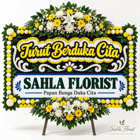 Papan Bunga Duka Tegal Timur